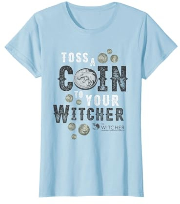 The Witcher Toss A Coin To Your Witcher Maglietta