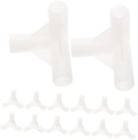 UPKOCH 30 Stück Teiliges Zeltgestellverbinder aus Kunststoff Eckverbinder für Pavillon und Garten Stabile Zeltverbindungsstücke für Outdoor Vielseitige Ersatzteile für Camping und