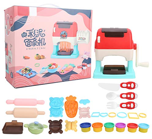 Nudelmaschine Spielzeug Farbe Ton Set Plastilin Form Küche Spielhaus Spielzeug für Kinder