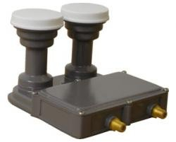 SatConn SHQ-202 Monoblock Twin LNB 6° 0,2dB 2nd Edition