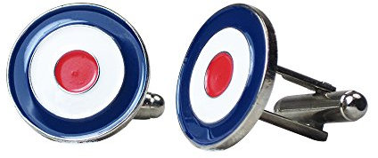 British RAF Manschettenknöpfe mit Geschenkbox