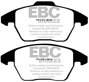 EBC Brakes DPX2052 Blackstuff Brake Pads