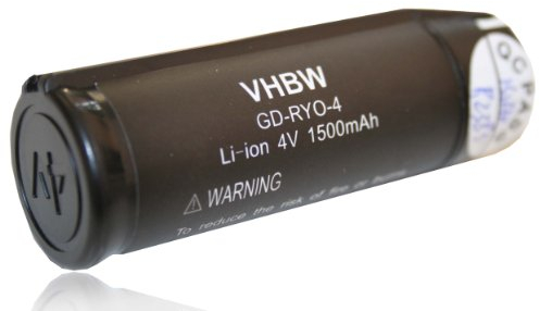 vhbw Batería Recargable reemplaza Ryobi AP4001 para Herramientas eléctricas (1500 mAh, Li-Ion, 4 V)