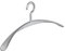 Wing Kleiderbügel, 5 er Set, Silber