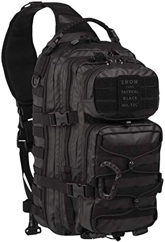 Miltec Miltec Mel-Tec Mel-Tec Assault Rucksack Tactical Black OneSize Mel-Tec Mel-Tec Assault Rucksack Tactical Black OneSize
