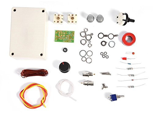 LED Display Manual Antenna Tuner Kit, 1-30MHz Radio Antenna Tuner DIY Kit for HAM RADIO QRP Communication