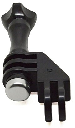 Verbesserter 90-Grad-Richtungsadapter Ellenbogenhalterung für GoPro Hero 12/11/10/9/8/7/6/5 Schwarz, DJI Osmo Action und andere Action-Kameras – flexible Kamera-Positionierungslösung