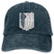 BAJIE Baseball Caps Anime Logo, AOT Baseball Cap Cowboyhut Peaked Cap Cowboy Bebop Hüte Männer und Frauen Hüte