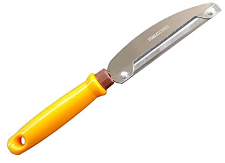 Vegetable left handed peeler