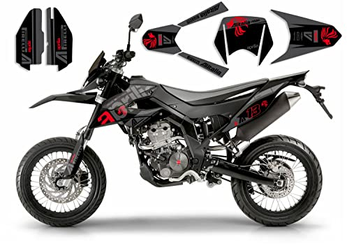 race-styles Aufkleber kompatibel mit Aprilia SX RX 125 2018-2021 | Decals Graphics Dekor