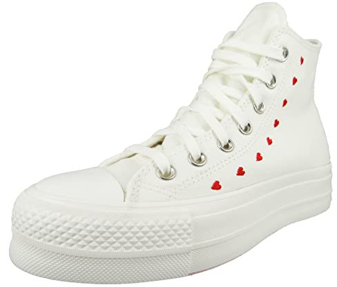 Converse Chuck Taylor All Star EVA Lift Canvas Platform, Sneaker, Black/White/Black, 28 EU
