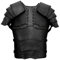 Mittelalterlicher Wikinger Pirat PU Leder Kürass Brustpanzer Rüstung Vintage Gothic Niet Weste Krieger Samurai Cosplay Kostüm für Herren, mittelalterlicher Stil