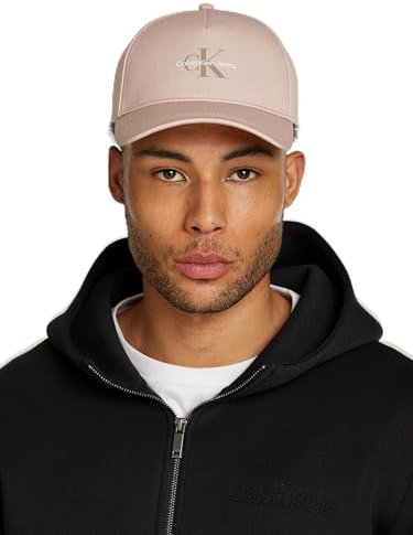 Calvin Klein Jeans Herren MONOLOGO PRINT CAP WARM K50K512450, Beige (Savannah Tan), OS