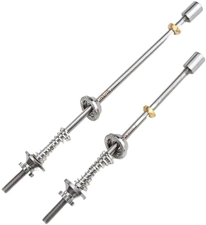 Gerrit Schnellspanner 1 Paar Schnellspanner Titan Ti Spieße Rennrad MTB Räder Nabe Mountainbike Leichteste Schnellspanner Fahrrad (Color : Quick release-05)