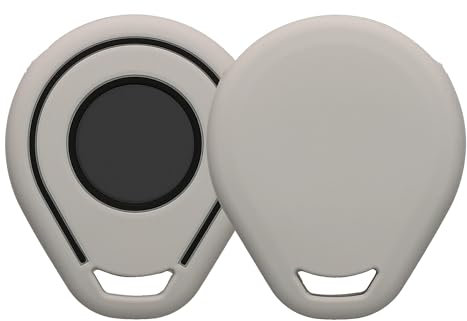 kwmobile Étui Compatible avec Clef de Moto Harley Davidson - Coque de Protection en Silicone - Housse Protectrice pour Clé - Gris Clair-Noir