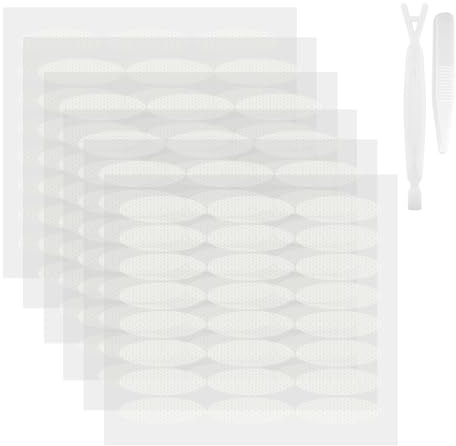 Augenlid Stripes Unsichtbar, 240Aufkleber Schlupflider Stripes Mit Wide Hautton Unsichtbare SchöNheit Patch Eyelid Tapes Unsichtbares Doppelte Augenlid Stripe Mit Gabelstangen Pinzette Make-Up Zubehör