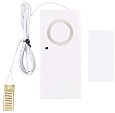 Water Leak Detector 2 Pack 120dB Alarm Sensor | High Sensitivity Probe, 120dB Loud Alarm, Battery Operated, Easy Placement, Bathtub and Sink and Kitchen