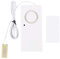 2Pcs Water Alarm Flood Level Bath Tub Sink Overflow Detector Sensor Home Garage Kitchen Security Alert 120db