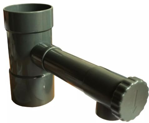 TRTO Drainpipe Downspout Rainwater Collector Gutter Diverter for Efficient Rainwater Harvesting, Easy Installation