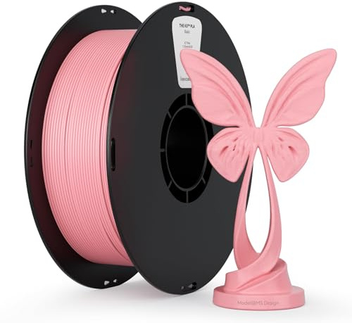 kexcelled PLA Blütenrosa Filament 1,75mm, Zähigkeit Erhöhen, 1kg Spule | Für Einsteiger geeignet, Modell, Maßgenauigkeit +/- 0,03mm, 3D Druck Basis Material, Passend für die Meisten FDM-Drucker