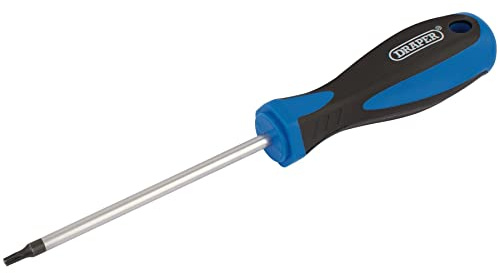 Draper 63564 Engineer's TX Star Security T15T Screwdriver, 100 mm Blade length
