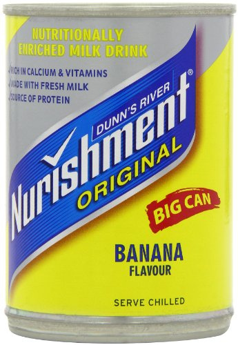 Dunns River Nurishment Original Banana 400 g (Pack of 12)