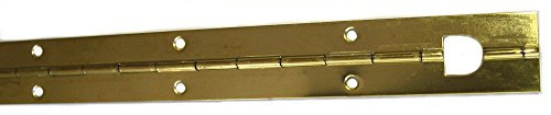Charnière piano Strauss - Laitonné - Longueur 480 mm - Largeur 32 mm