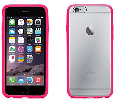 Griffin Reveal Case for Apple iPhone 6 - Pink/Clear