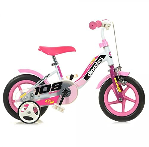 Dino Bikes Mädchenfahrrad 10 Zoll 108 Sport