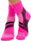 ZaTech Plantarfasziitis Socken, Kompression Socken, unterstützt Ferse, Knöchel und Fußgewölbe, für bessere Durchblutung, reduziert Fußschwellungen und Schmerzen. (Rosa/Schwarz, L, 41-43)