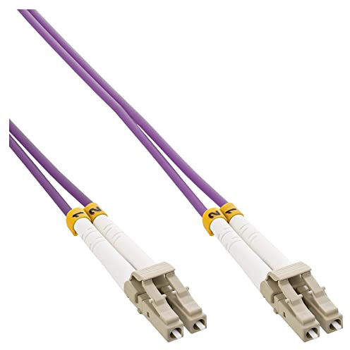 InLine 88540P LWL Duplex Kabel, LC/LC, 50/125µm, OM4, 40m