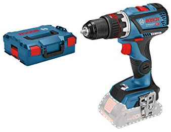 Bosch Professional 18V System Akku Bohrschrauber GSR 18V-60 FC - FlexiClick System (inkl. Bohrfuttervorsatz, L-BOXX, ohne Akku/ Ladegerät)
