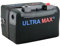 REPLACEMENT ULTRAMAX BATTERY FOR POWAKADDY UNIVERSAL 36 HOLE LITHIUM GOLF TROLLEY + CASE & CHARGER