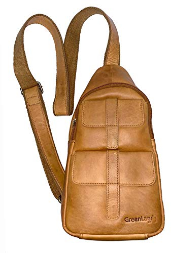 Greenland-Natur-Body-Bag, Slingbag, Umhängetasche, Crossbag 36x18x9