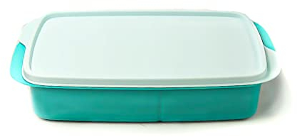 Tupperware to Go Lunchbox 1 L helltürkis mit Trennwand Clevere Pause Schule