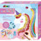Avenir 6301743 Quilling-Set, Motiv Einhorn, Bastelset für Kinder, Kreativset, inkl. Papier und Werkzeug