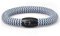 Galeara design Bracelet Corde Aimanté Magnétique Homme et Femme I Bracelet Nautique I Bracelets Cordon Surf NAU (Nau - Blanc/Bleu, 195)