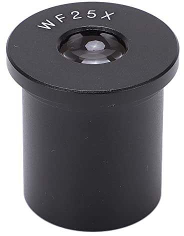WF25X-Mikroskop-Objektiv, ABS-Blende, Weitwinkelokular für biologische