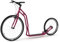 Yedoo S2620 Tretroller - bis 130 kg, Kickscooter mit Luftreifen 26/20 - Big Wheel Roller Scooter für Erwachsene, Dogscooter (Burgundy)