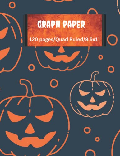 Graph Paper Composition Notebook: Grid Paper, Quad Ruled, 120 Sheets, 8.5x11