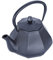 Bouilloire sifflante Théière en fonte noire pure, théière octogonale sans revêtement, théière en fonte moulée sous pression for faire du thé avec de l'eau bouillante, bouteille en fer for collection a