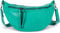 styleBREAKER Women's Half Moon Crossbody Shoulder Bag, detachable adjustable shoulder strap, solid color handbag 02012386, Colour:Aqua Green