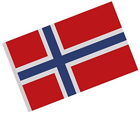 misppro Bandiera norvegese del Regno di Norvegia, 1,5 x 0,9 m