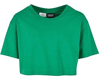 Urban Classics Damen Girls Short Kimono Tee