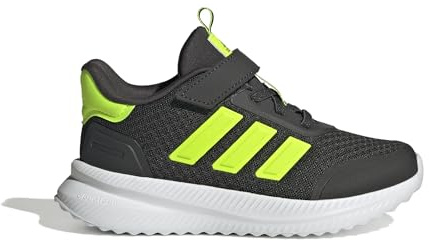 adidas Unisex niños X_PLR Hook and Loop Shoes Kids, Carbon/Lemon/Cloud White, 33 EU