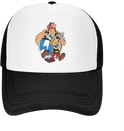 Baseballkappe Classic Unisex und Obelix Trucker Hut Erwachsene Abenteuer Manga Verstellbare Baseballkappe Frauen Männer Hip Hop