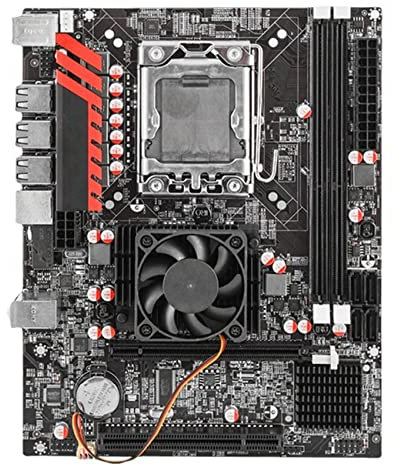 Lisher X58 - Ordenador de sobremesa para placa base LGA1366 2XDDR3 (16 USB para E5640/X5570/X5650/I7-960 CPU)