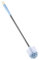 Brosse de Nettoyage de Cuvette de Toilette à Long Manche, Brosse à Récurer de Salle de Bain en Acier Inoxydable, Brosse à Récurer de Toilette pour Salle de Bain à Domicile