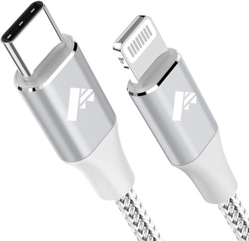 Cable USB C a Lightning 1M Cable iPhone USB C Apple MFi Certificado Cable iPhone Carga Rapida, USB Tipo C a Lightning Cable de Carga para iPhone 14 13 12 11 Pro MAX XS XR X 8 7 6S 6 Plus 5 5S, iPad