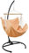 AMANKA Hängesessel mit Gestell Outdoor - 210cm Ständer mit XL Relaxsessel - Gartenschaukel für Erwachsene - Gartensessel Balkonmöbel Schaukelstuhl Swing Chair Garten-Hängesessel Balkon Schaukelsessel